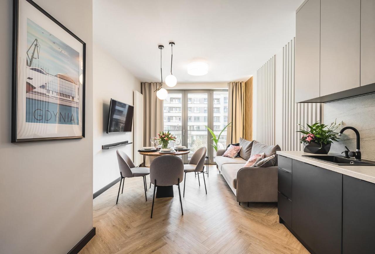 Apartament Moje Miasto กดิเนีย ภายนอก รูปภาพ